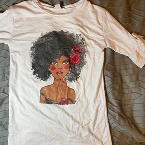 Natural beauty tee